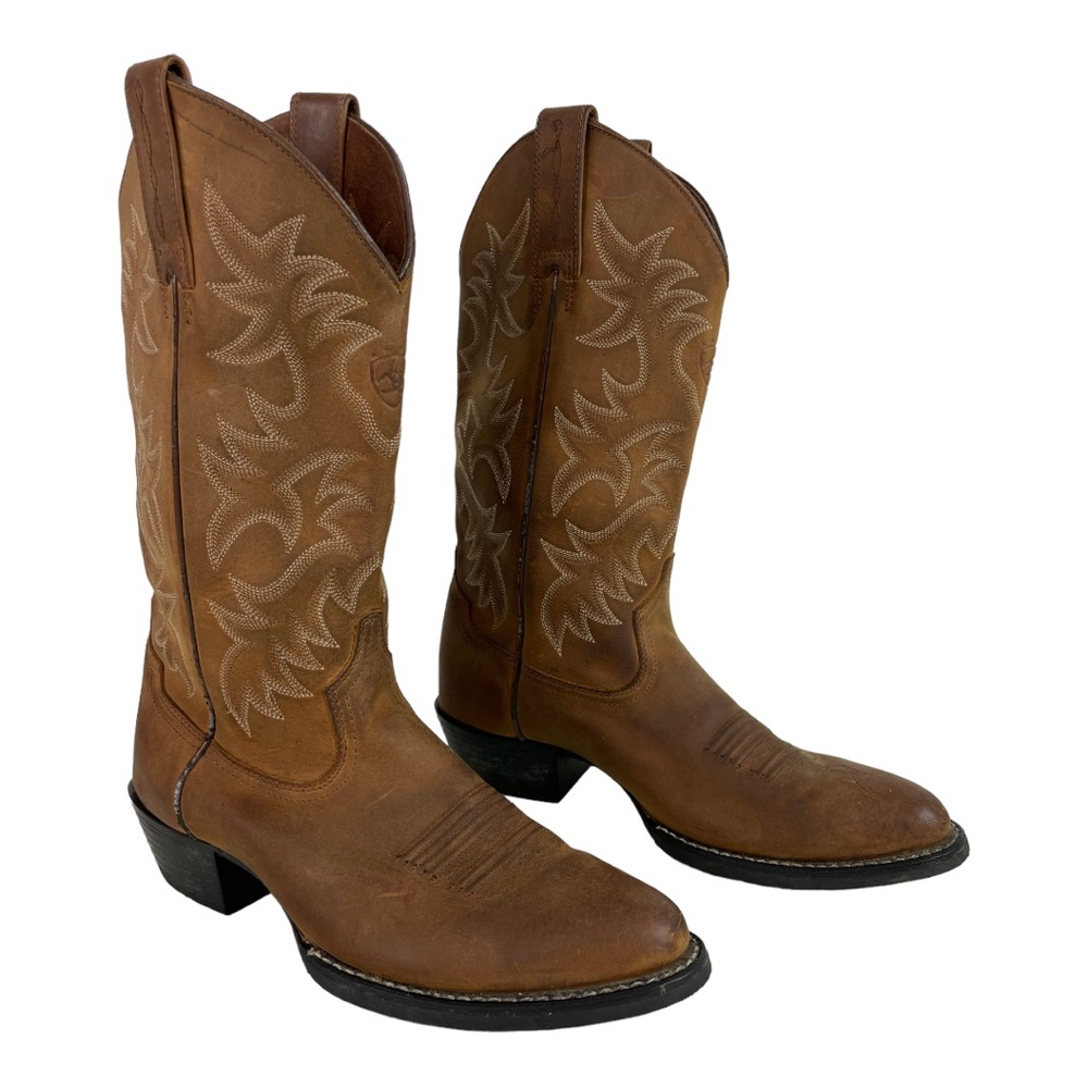 Ariat Heritage R Western Boot - Distressed Brown - Men’s Size 7D - Picture 1 of 14
